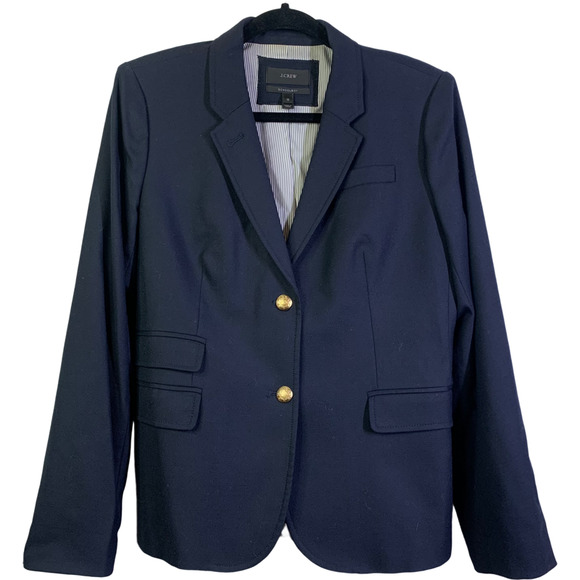 J.CREW Navy Blue Original Schoolboy Blazer Jacket